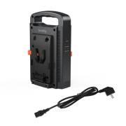SmallRig 4578 - dwukanałowa ładowarka do akumulatorów V-Mount